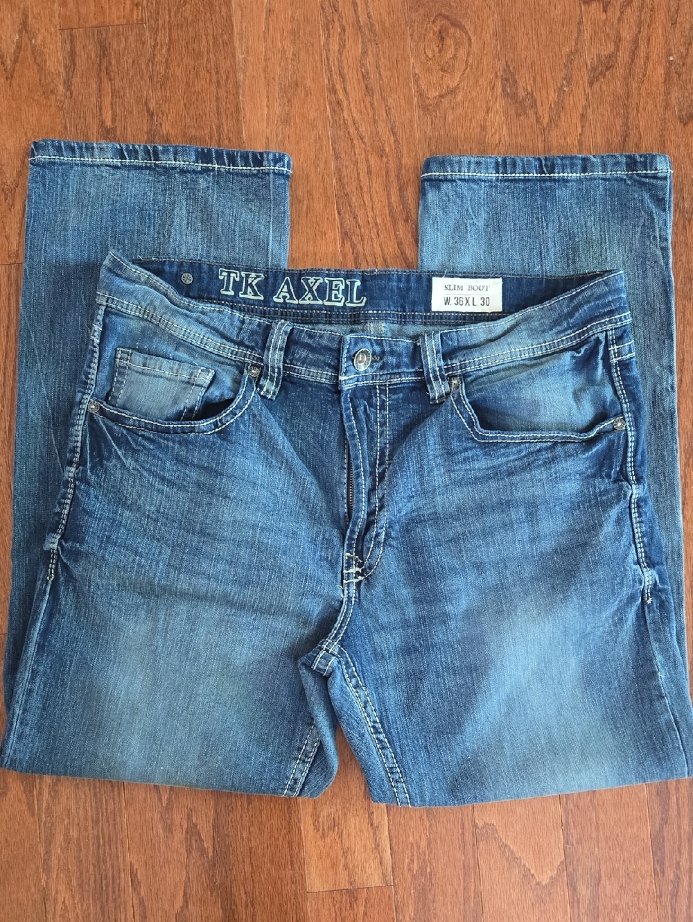TK Axel Slim Boot Men's Jeans 36x30